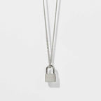 Meadowlark - Sterling Silver Locked Charm Necklace