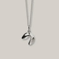 Meadowlark - Sterling Silver Fortune Cookie Charm Necklace