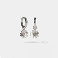 Meadowlark - Sterling Silver Lucky Clover Charm Earrings