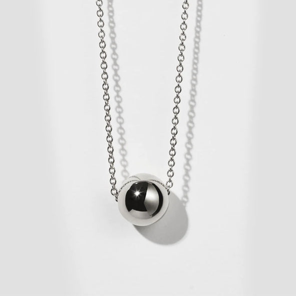 MEADOWLARK - Sterling Silver Orb Necklace