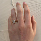 18ct Yellow Gold 2.04 carat Laboratory Grown Oval Cut Diamond Ring