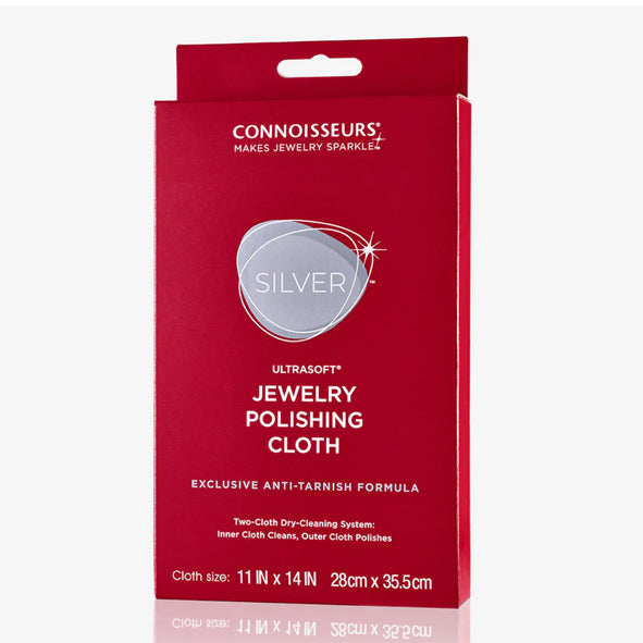 Connoisseurs - Silver Jewellery Polishing Cloth