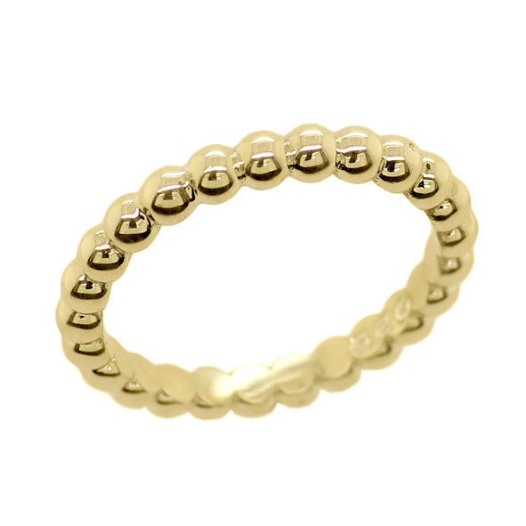 9ct Yellow Gold Small 'Bubble' Bead Band