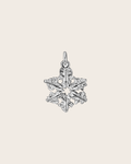 Sterling Silver Fancy Snowflake Charm