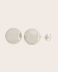 Sterling Silver 10mm Ball Stud Earrings