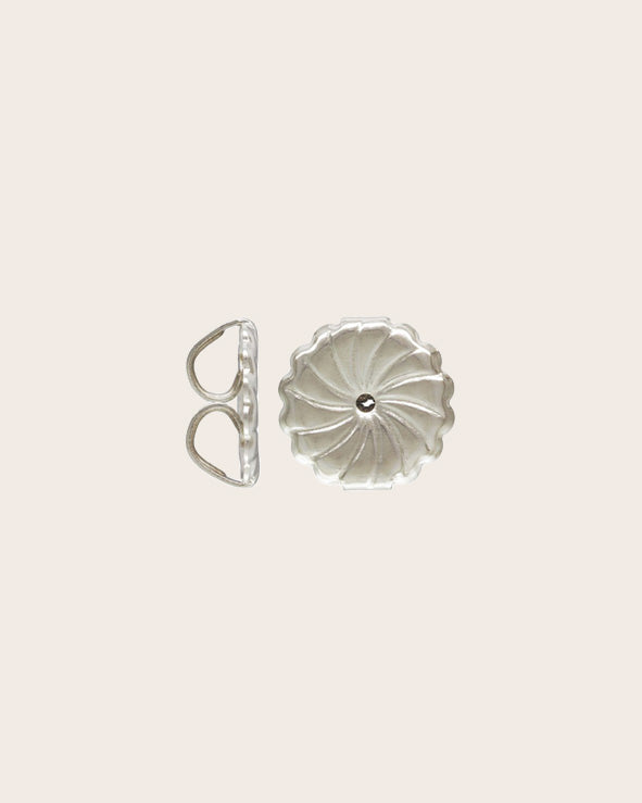 Sterling Silver Jumbo Earring Scrolls - Pair