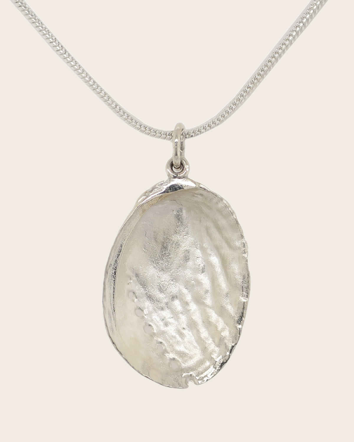 Sterling Silver Paua Shell Pendant