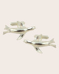 STERLING SILVER SEAL CUFFLINKS