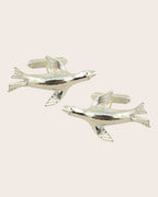 STERLING SILVER SEAL CUFFLINKS