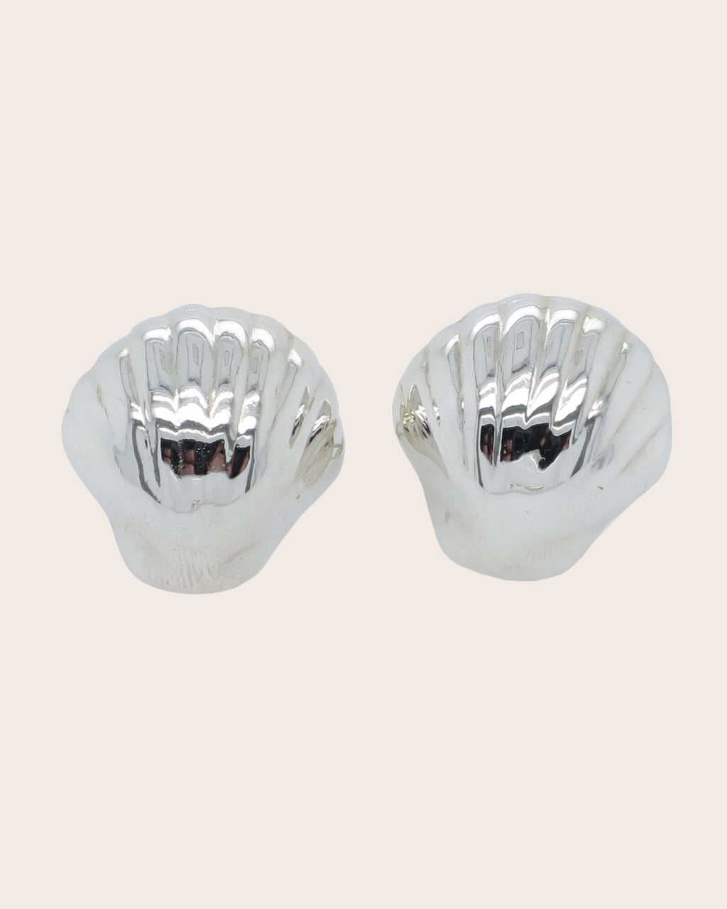 Sterling Silver Shell Cufflinks