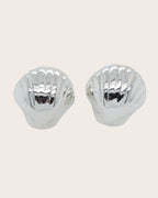 Sterling Silver Shell Cufflinks
