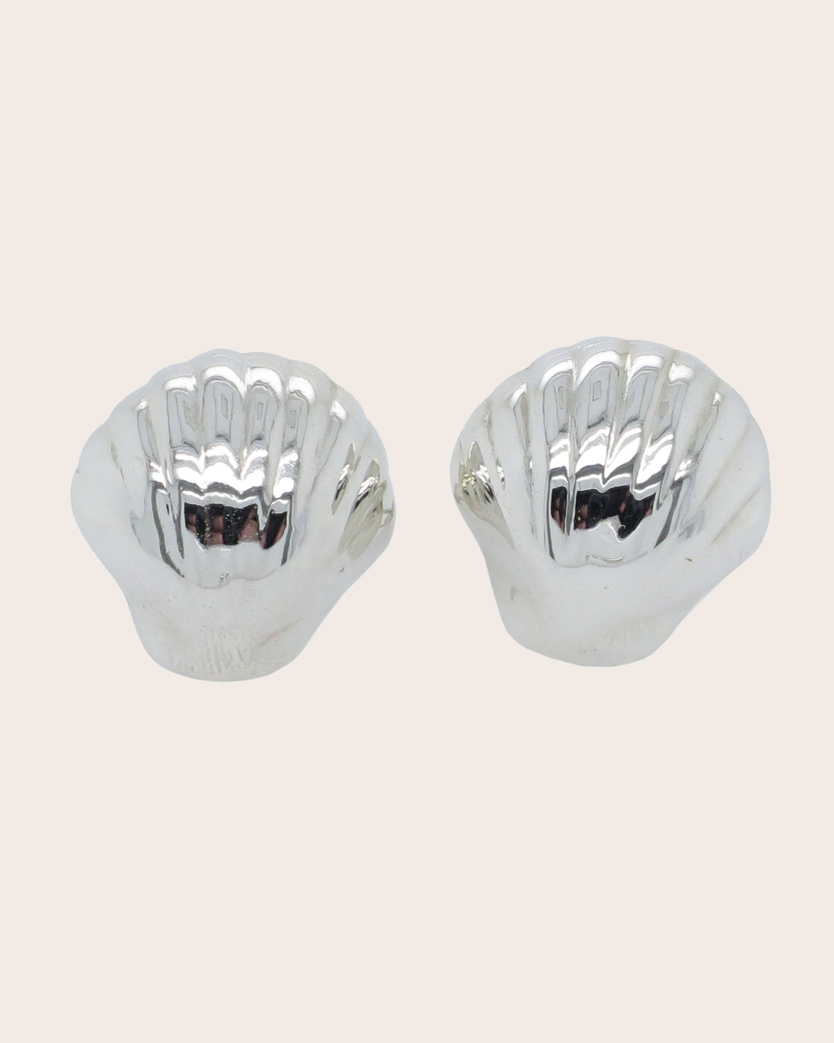Sterling Silver Shell Cufflinks