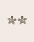 Sterling Silver Mini Flower Stud Earrings