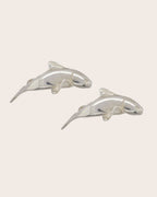 Sterling Silver Trout Cufflinks