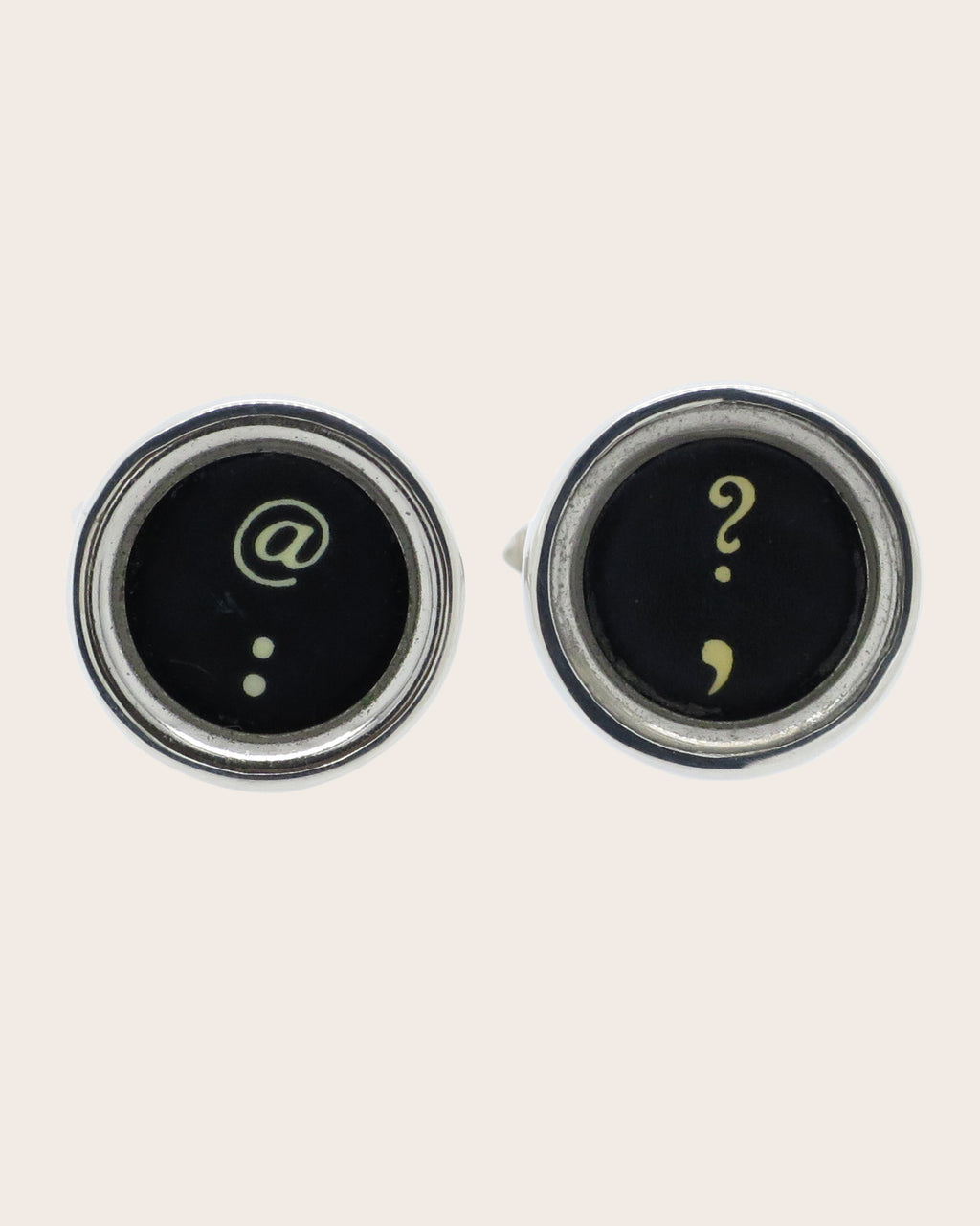 Custom Made 'Finger Type' Type Key Cufflinks