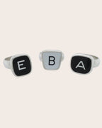 Custom Made 'Finger Type' Type Key Rings