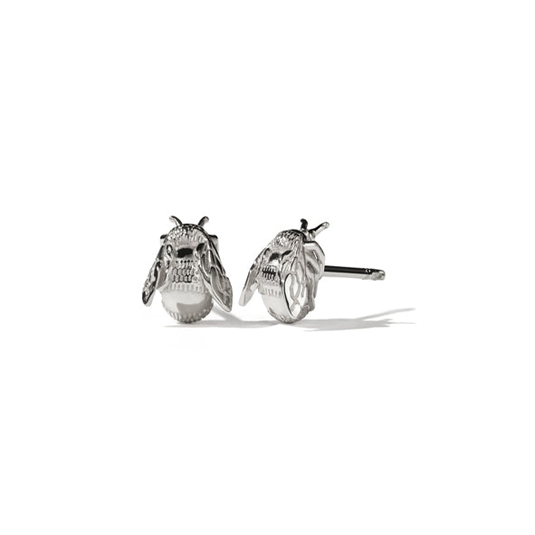 MEDOWLARK - Sterling Silver Bee Stud Earrings