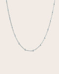 Sterling Silver Cable & 5mm Ball Chain Necklace