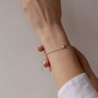 Boh Runga - Sterling Silver & Topaz Drop in the Ocean Bracelet