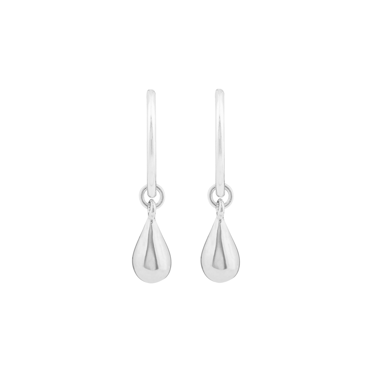 BOH RUNGA - Sterling Silver Droplet Sleeper Earrings