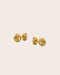 9ct Yellow Gold Small Knot Stud Earring