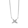 BOH RUNGA - STERLING SILVER FEATHER KISSES NECKLACE