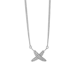 BOH RUNGA - STERLING SILVER FEATHER KISSES NECKLACE