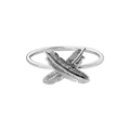 Boh Runga - Sterling Silver Feather Kisses Ring