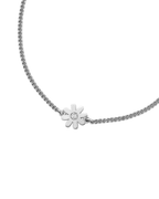 KAREN WALKER - STERLING SILVER DIAMOND DAISY NECKLACE