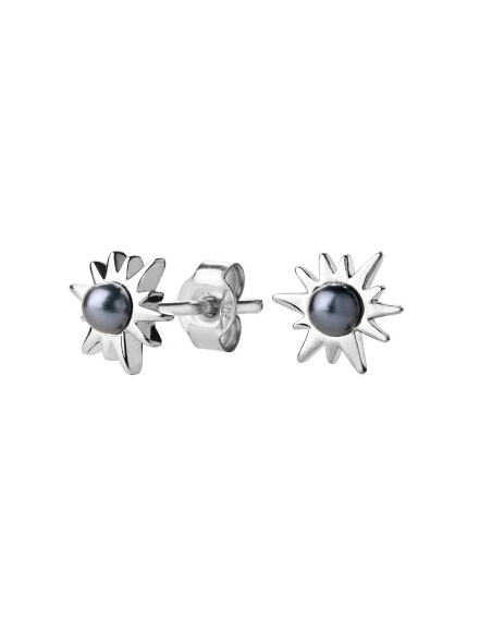 Karen Walker - Sterling Silver & Freshwater Pearl Temptation Studs