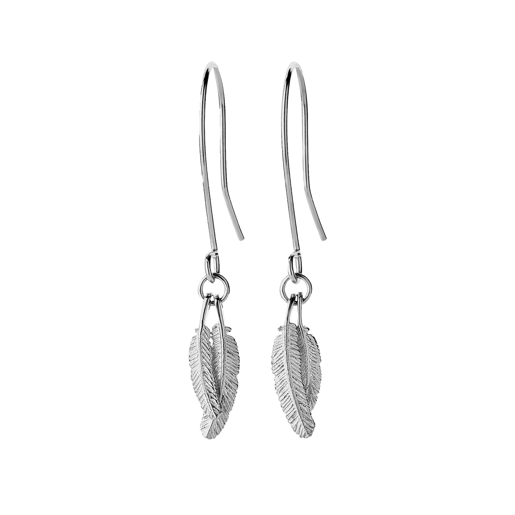Boh Runga - Sterling Silver Mini Duo Miro Miro Earrings