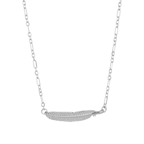 BOH RUNGA - Sterling Silver Rocksteady Miromiro Amulet Necklace