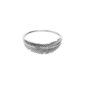BOH RUNGA - Sterling Silver Miromiro Feather Ring