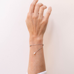 BOH RUNGA - Sterling Silver Drop in the Ocean Pearl Moon Glow Bracelet