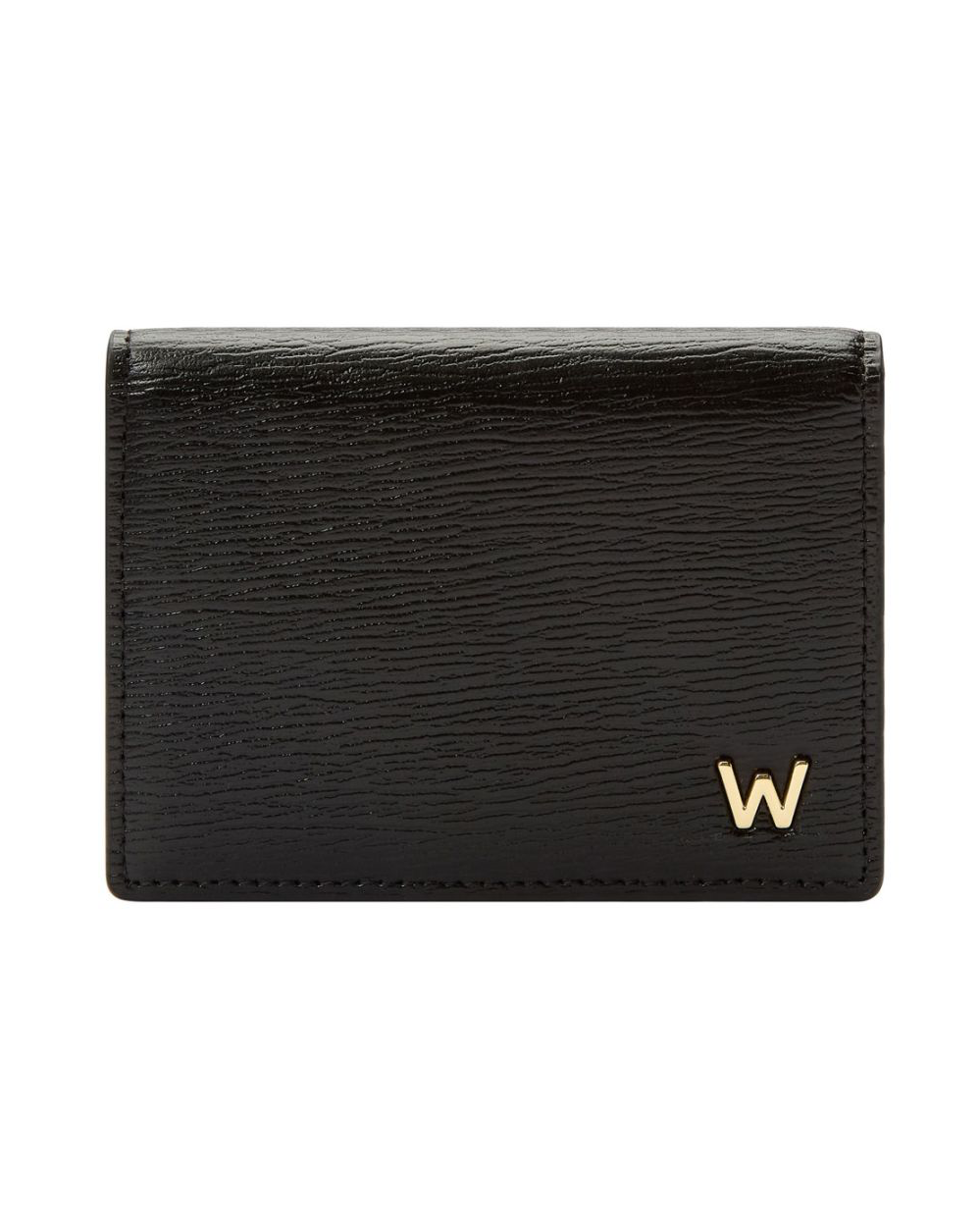 WOLF - Logo Gusset Card Case Wallet