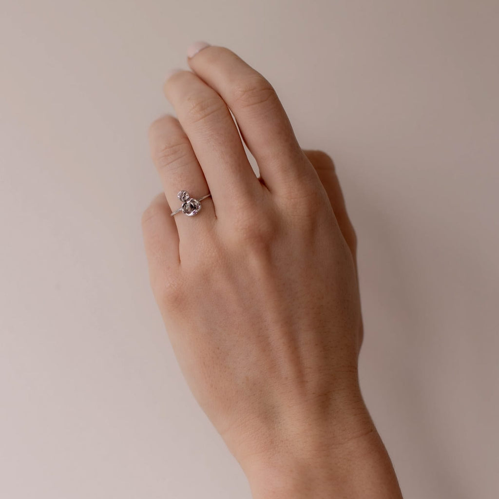 BOH RUNGA - STERLING SILVER LIL TIKI RING