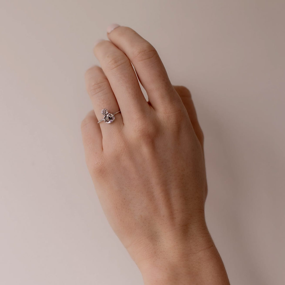 BOH RUNGA - STERLING SILVER LIL TIKI RING