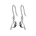 Boh Runga - Sterling Silver Tui Earrings