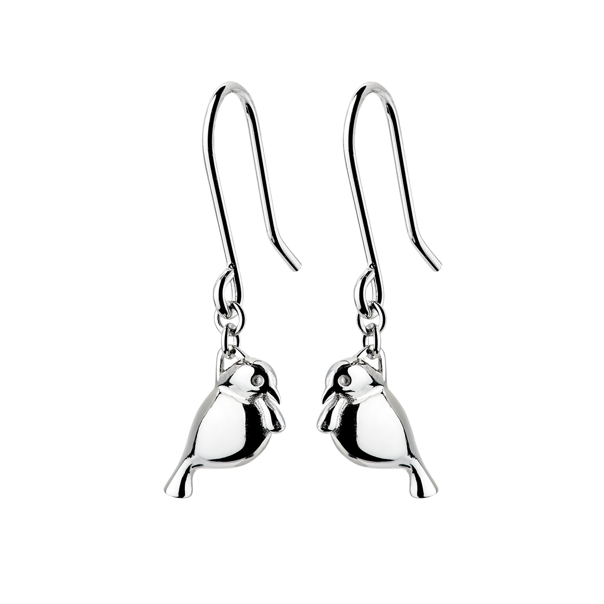 Boh Runga - Sterling Silver Tui Earrings