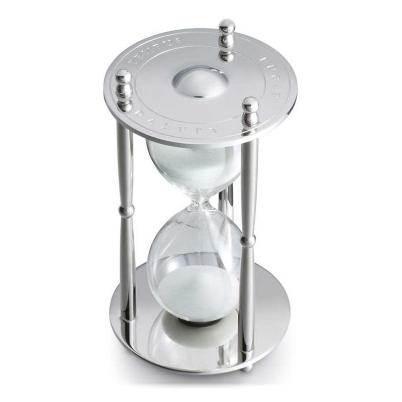 Dalvey - Stainless Steel Hour Glass with White Sand