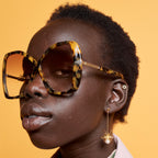 Karen Walker - Sterling Silver & Freshwater Pearl Temptation Studs