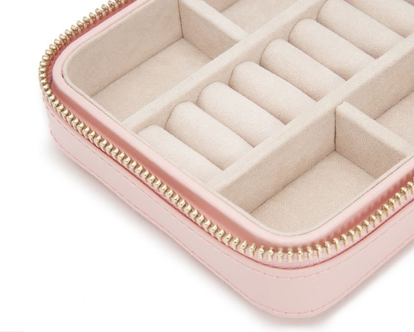 WOLF - Caroline Rose Quartz Zip Travel Case