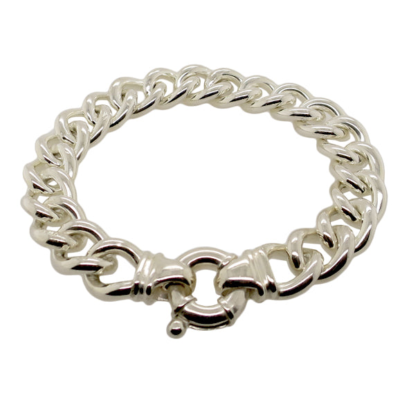 Sterling Silver 3mm Curb Chain Bracelet