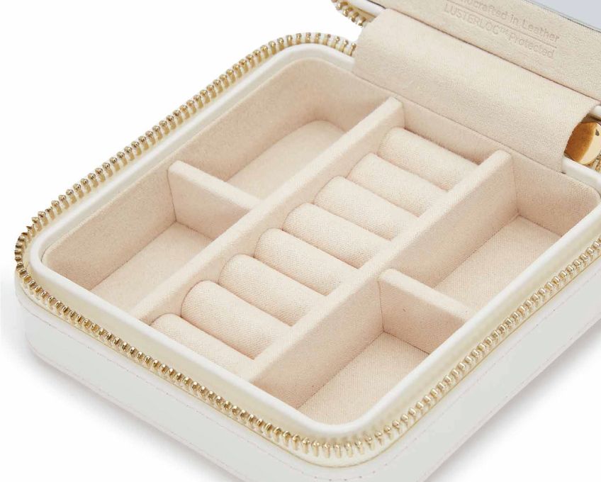 WOLF - Maria White Small Zip Case