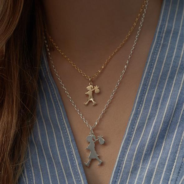 KAREN WALKER - Small Runaway Girl Charm