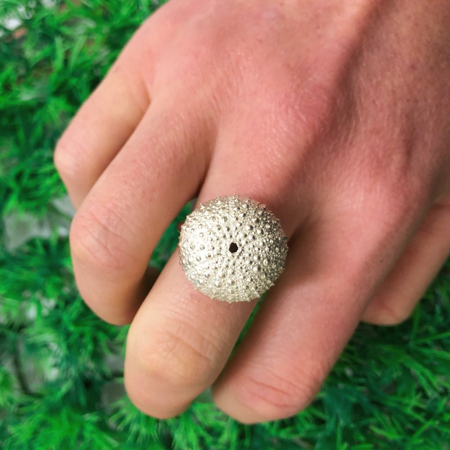 Sterling Silver Kina Shell Ring