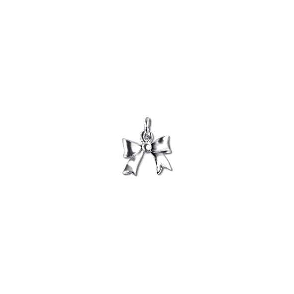 Sterling Silver Small Bow Charm