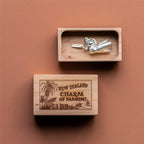 CHARM OF FARMING - STERLING SILVER COAT & HAT CHARM