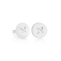 Boh Runga - Sterling Silver Discologo Studs