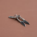 CHARM OF FARMING - STERLING SILVER HAND SHEARS CHARM